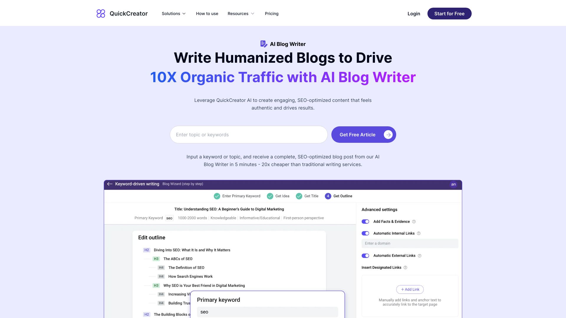 AI Blog Writer