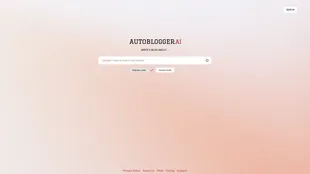 Autoblogger.ai