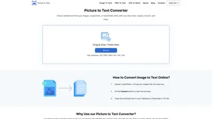 Picture to Text Converter