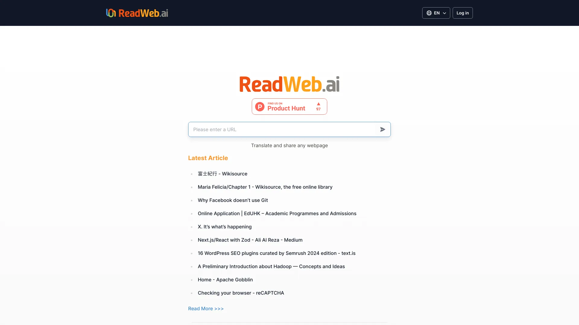 ReadWeb.ai