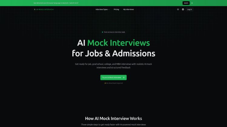 AI Mock Interview