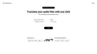 Translate My Audio