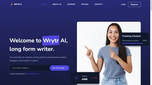 Wrytr | Trình tạo nội dung và viết AI